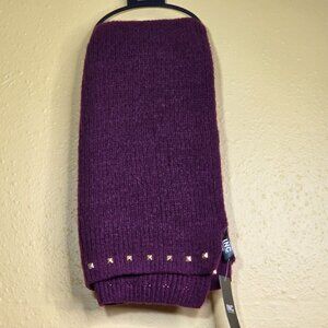 NWT INC International Concepts Women's Studded Scarf Plum Purple